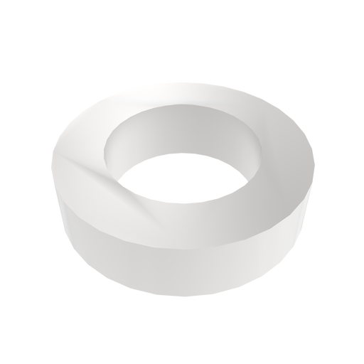 Amba Products Accessory AE-10R-B 10mm Round Spacer Qty of 2 for Antus or Sirio Collections - 0.375 x 1.5 x 1.5 in. - Brushed Finish