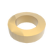 Amba Products Accessory AE-10R-SB 10mm Round Spacer Qty of 2 for Antus or Sirio Collections - 0.375 x 1.5 x 1.5 in. - Satin Brass Finish