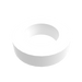 Amba Products Accessory AE-10R-W 10mm Round Spacer Qty of 2 for Antus or Sirio Collections - 0.375 x 1.5 x 1.5 in. - White Finish
