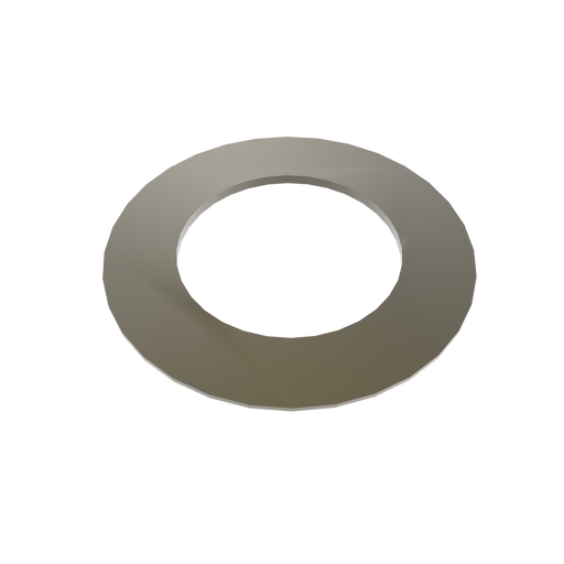 Amba Products Accessory AE-1R-BB 1mm Round Spacer Qty of 2 for Antus or Sirio Collections - 0.04 x 1.5 x 1.5 in. - Brushed Bronze
