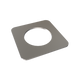 Amba Products Accessory AE-1S-B 1mm Square Spacer Qty of 2 for Quadro or Vega Collections - 0.04 x 1.5 x 1.5 in. - Brushed Finish