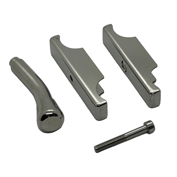 Amba Products Accessory AJ-BH-B Jeeves Bathrobe Hanger - 2.5 x 0.5 x 0.5 in. - Brushed Finish