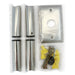 Amba Products Accessory AJ-BP-P Jeeves Bracket Pack - 3.5 x 1 x 1 in. - Polished Finish