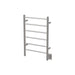 Amba Products JSP Jeeves Model J Straight 6-Bar Hardwired Drying Rack Towel Warmer - 4.5 x 21.25 x 31.75 in. - Polished Finish