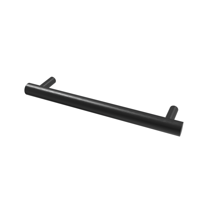 Amba Products i20RO.PBB Modello i Round 20-Inch Hardwired Single Bar Towel Warmer - 4.125 x 19.625 x 1.625 in. - PVD Brushed Black Finish