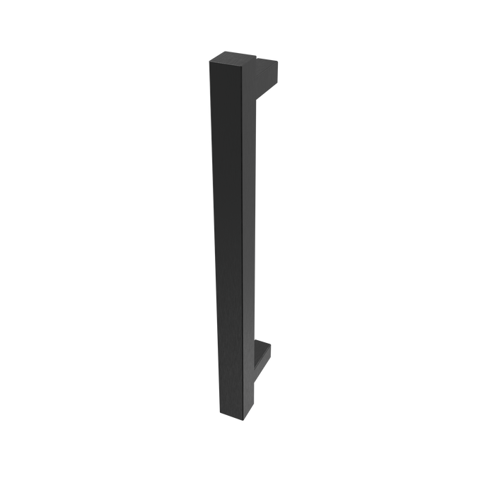 Amba Products i20SQ.PBB Modello i Square 20-Inch Hardwired Single Bar Towel Warmer - 4.25 x 19.625 x 1.5 in. - PVD Brushed Black Finish