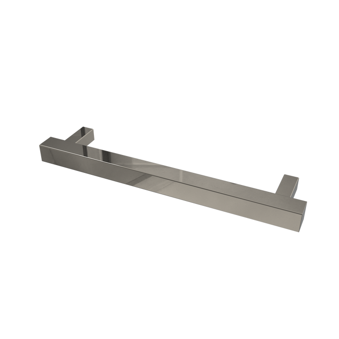 Amba Products i20SQ.PN Modello i Square 20-Inch Hardwired Single Bar Towel Warmer - 4.25 x 19.625 x 1.5 in. - Polished Nickel Finish