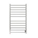 Amba Products RSWHL-P Radiant 12-Bar Large Square Hardwired Plug-in Combo Towel Warmer - 4.75 x 24.5 x 41.75 in. - Polished Finish