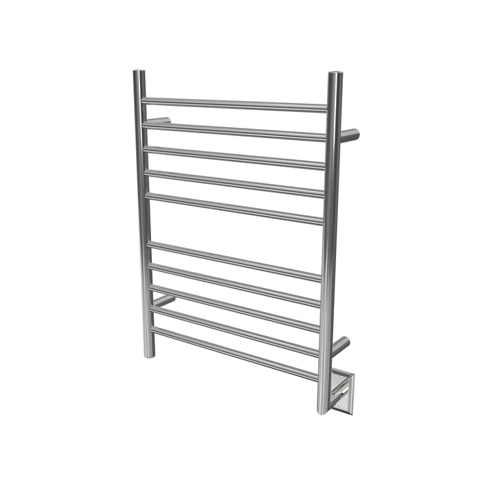 Amba Products RWH-SP Radiant Straight 10-Bar Hardwired Plug-in Combo Towel Warmer - 4.75 x 24.5 x 31.875 in. - Polished Finish