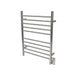 Amba Products RWH-SP Radiant Straight 10-Bar Hardwired Plug-in Combo Towel Warmer - 4.75 x 24.5 x 31.875 in. - Polished Finish
