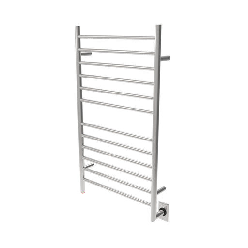 Amba Products RWHL-SP Radiant Straight 12-Bar Large Hardwired Plug-in Combo Towel Warmer - 4.75 x 24.5 x 41.75 in. - Polished Finish