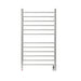 Amba Products RWHL-SP Radiant Straight 12-Bar Large Hardwired Plug-in Combo Towel Warmer - 4.75 x 24.5 x 41.75 in. - Polished Finish