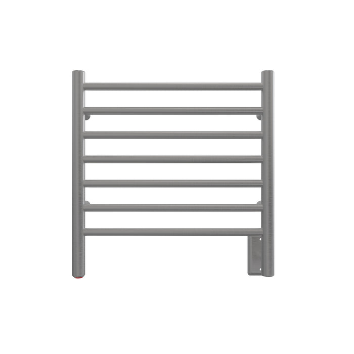 Amba Products RWHS-SB Radiant 7-Bar Small Hardwired Plug-in Combo Towel Warmer - 4.75 x 20.5 x 20.125 in. - Brushed Finish