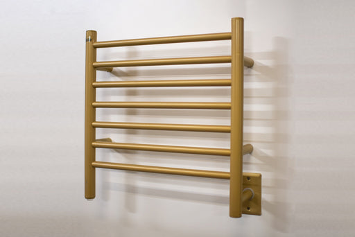 Amba Products RWHS-SPG Radiant 7-Bar Small Hardwired Plug-in Combo Towel Warmer - 4.75 x 20.5 x 20.125 in. - Polished Gold Finish