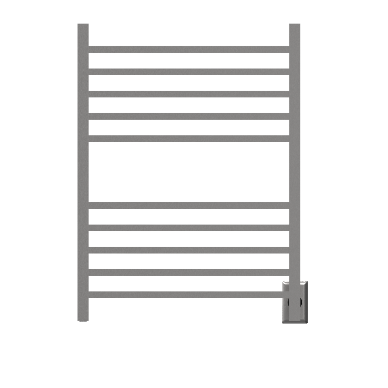 Amba Products Radiant Collection Square Hardwired + Plug-In Combo Towel Warmers