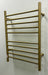 Amba Products RWH-SBB Radiant Straight 10-Bar Hardwired + Plug-in Combo Towel Warmer - 4.75 x 24.5 x 31.875 in. - Brushed Bronze Finish
