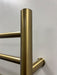 Amba Products RWHL-SBB Radiant Straight 12-Bar Large Hardwired + Plug-in Combo Towel Warmer - 4.75 x 24.5 x 41.75 in. - Brushed Bronze Finish