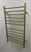 Amba Products RWHL-SBB Radiant Straight 12-Bar Large Hardwired + Plug-in Combo Towel Warmer - 4.75 x 24.5 x 41.75 in. - Brushed Bronze Finish