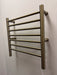 Amba Products RWHS-SBB Radiant 7-Bar Small Hardwired + Plug-in Combo Towel Warmer - 4.75 x 20.5 x 20.125 in. - Brushed Bronze