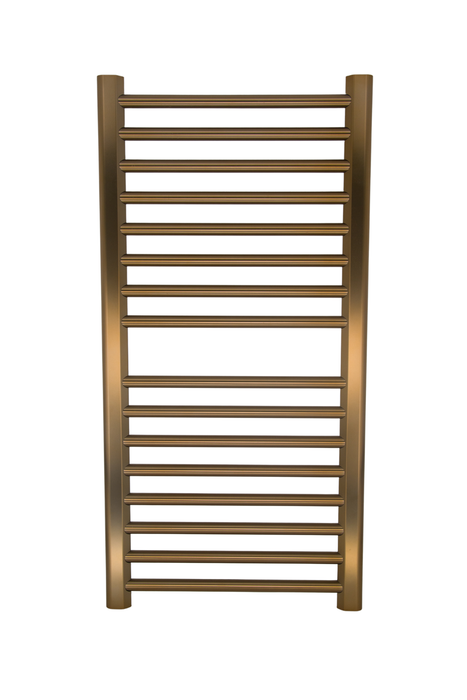 Amba Products S2142BB Sirio 16-Bar Hardwired (21" W) Towel Warmer - 4 x 21.5 x 42.625 in. - Brushed Bronze Finish