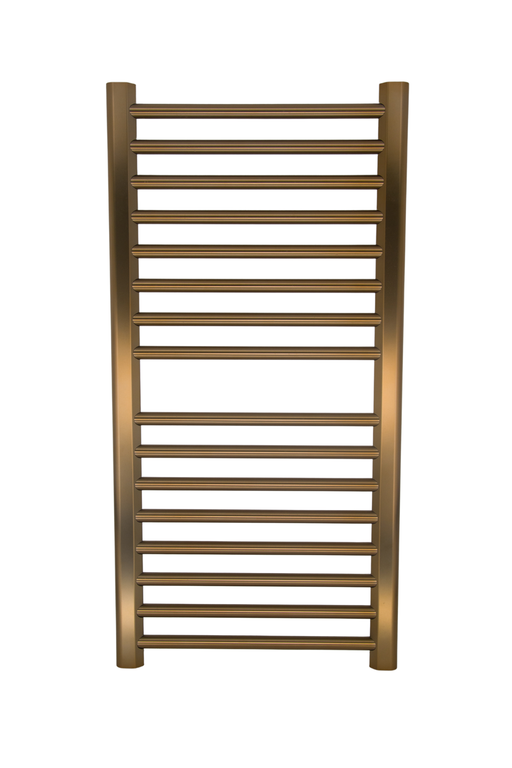 Amba Products S2142BB Sirio 16-Bar Hardwired (21" W) Towel Warmer - 4 x 21.5 x 42.625 in. - Brushed Bronze Finish