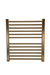 Amba Products S2932BB Sirio 12-Bar Hardwired (29" W) Towel Warmer - 4 x 29.375 x 33.125 in. - Brushed Bronze Finish