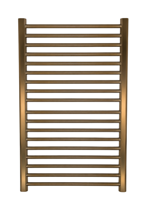 Amba Products S2942BB Sirio 16-Bar Hardwired (29" W) Towel Warmer - 4 x 29.375 x 42.625 in. - Brushed Bronze Finish