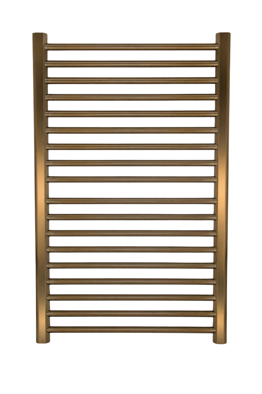 Amba Products S2942BB Sirio 16-Bar Hardwired (29" W) Towel Warmer - 4 x 29.375 x 42.625 in. - Brushed Bronze Finish