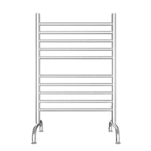 Amba Products SAFSB-24 Solo 24-Inch Freestanding Towel Warmer - 11.875 x 23.625 x 38 in. - Brushed Finish