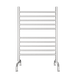 Amba Products SAFSB-24 Solo 24-Inch Freestanding Towel Warmer - 11.875 x 23.625 x 38 in. - Brushed Finish