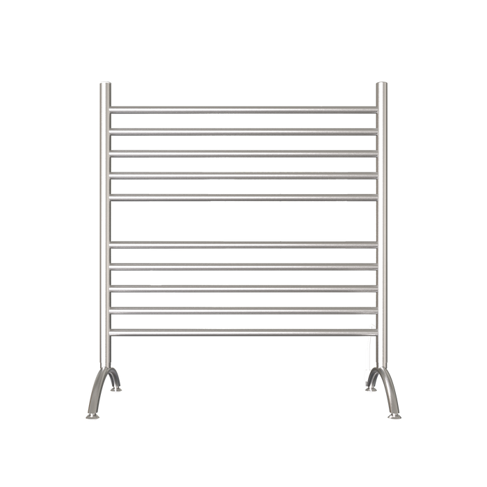 Amba Products SAFSB-33 Solo 33-Inch Freestanding Towel Warmer - 15 x 32.5 x 38 in. - Brushed Finish