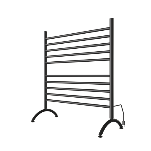 Amba Products SAFSMB-33 Solo 33-Inch Freestanding Towel Warmer - 15 x 32.5 x 38 in. - Matte Black Finish