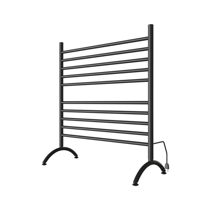 Amba Products SAFSMB-33 Solo 33-Inch Freestanding Towel Warmer - 15 x 32.5 x 38 in. - Matte Black Finish