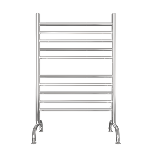 Amba Products SAFSP-24 Solo 24-Inch Freestanding Towel Warmer - 11.875 x 23.625 x 38 in. - Polished Finish