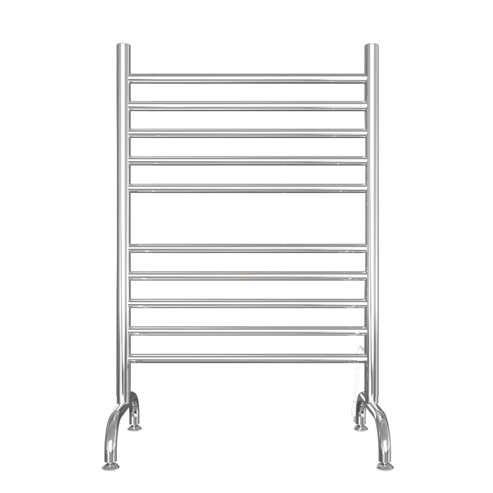 Amba Products SAFSP-24 Solo 24-Inch Freestanding Towel Warmer - 11.875 x 23.625 x 38 in. - Polished Finish
