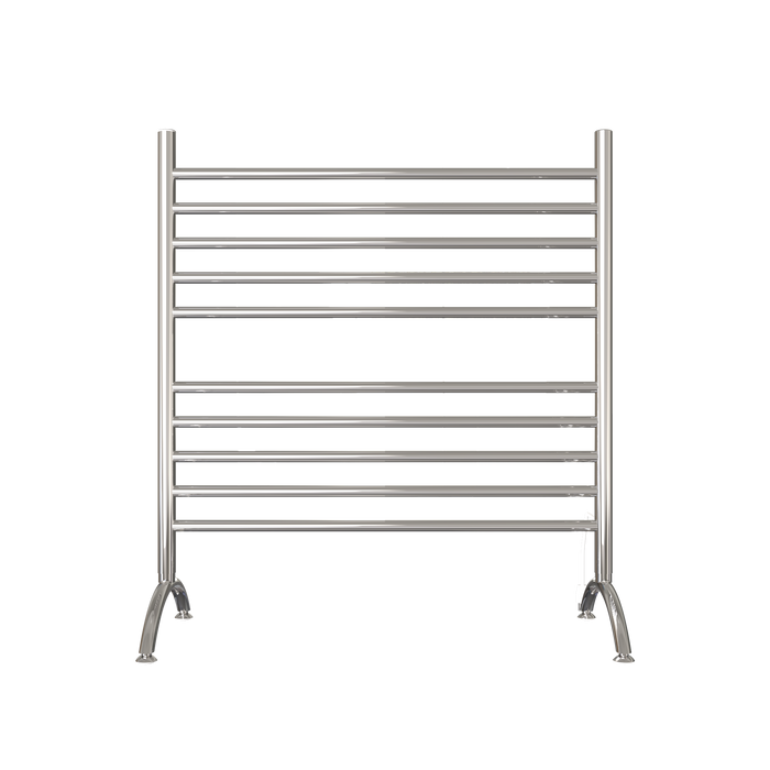 Amba Products SAFSP-33 Solo 33-Inch Freestanding Towel Warmer - 15 x 32.5 x 38 in. - Polished Finish