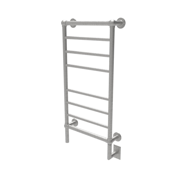 Amba Products T-2040BN Traditional Model 8-Bar Hardwired Towel Warmer - 5.375 x 21.125 x 43.25 in. - Brushed Nickel Finish