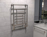 Amba Products T-2536BN Traditional Model 8-Bar Hardwired Towel Warmer - 5.375 x 25.25 x 36.375 in. - Brushed Nickel Finish