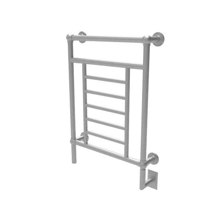 Amba Products T-2536BN Traditional Model 8-Bar Hardwired Towel Warmer - 5.375 x 25.25 x 36.375 in. - Brushed Nickel Finish