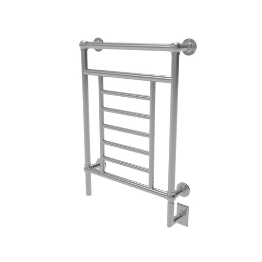 Amba Products T-2536PN Traditional Model 8-Bar Hardwired Towel Warmer - 5.375 x 25.25 x 36.375 in. - Polished Nickel Finish