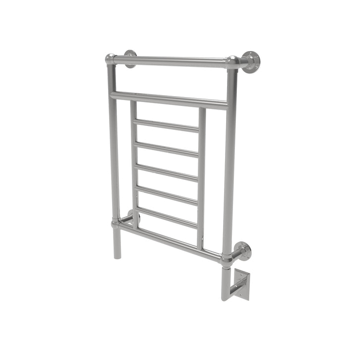 Amba Products T-2536PN Traditional Model 8-Bar Hardwired Towel Warmer - 5.375 x 25.25 x 36.375 in. - Polished Nickel Finish