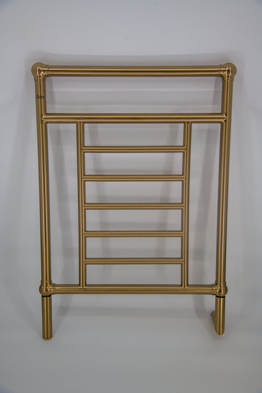 Amba Products T-2536BB Traditional Model 8-Bar Hardwired Towel Warmer - 5.375 x 25.25 x 36.375 in. - Brushed Bronze Finish