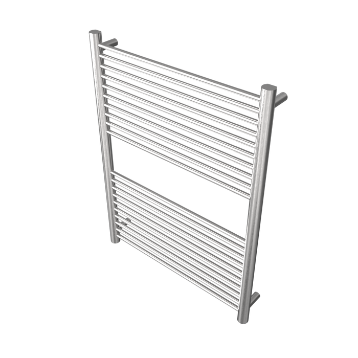 Amba Products A2836B Antus 20-Bar Hardwired Towel Warmer - 4.125 x 28.25 x 37.75 in. - Brushed Finish
