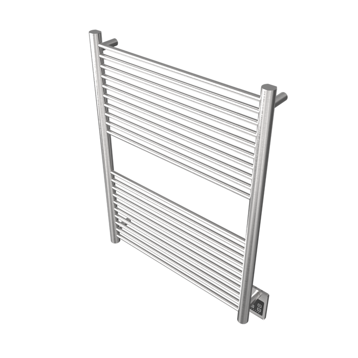 Amba Products A2836B Antus 20-Bar Hardwired Towel Warmer - 4.125 x 28.25 x 37.75 in. - Brushed Finish