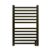 Amba Products Q2132BB Quadro 12-Bar Hardwired Towel Warmer - 4.375 x 21.25 x 33.125 in. - Brushed Bronze Finish