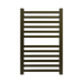 Amba Products Q2132BB Quadro 12-Bar Hardwired Towel Warmer - 4.375 x 21.25 x 33.125 in. - Brushed Bronze Finish