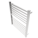 Amba Products Q2932B Quadro 12-Bar Hardwired Towel Warmer - 4.375 x 29.125 x 33.125 in. - Brushed Finish