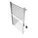Amba Products Q2942P Quadro 16-Bar Hardwired Towel Warmer - 4.375 x 29.125 x 42.625 in. - Polished Finish