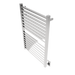 Amba Products Q2942P Quadro 16-Bar Hardwired Towel Warmer - 4.375 x 29.125 x 42.625 in. - Polished Finish