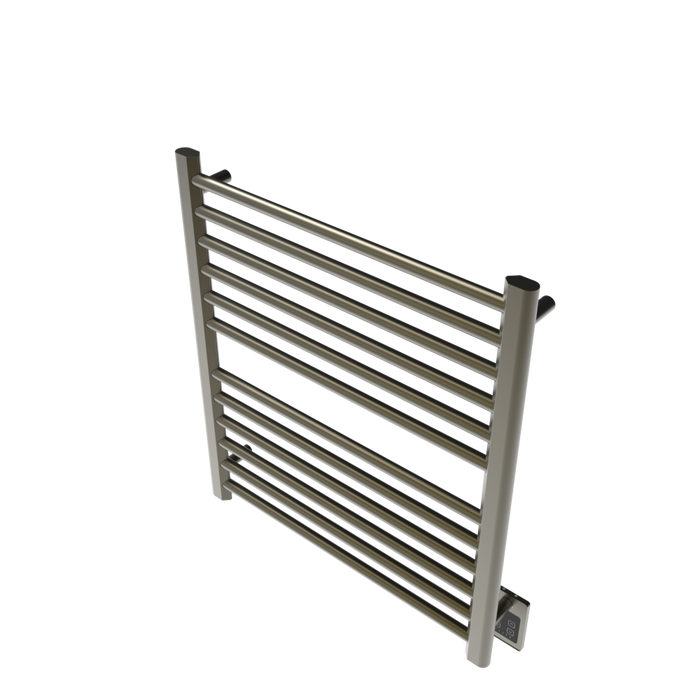 Amba Products S2932BB Sirio 12-Bar Hardwired 29 W Towel Warmer - 4 x 29.375 x 33.125 in. - Brushed Bronze Finish